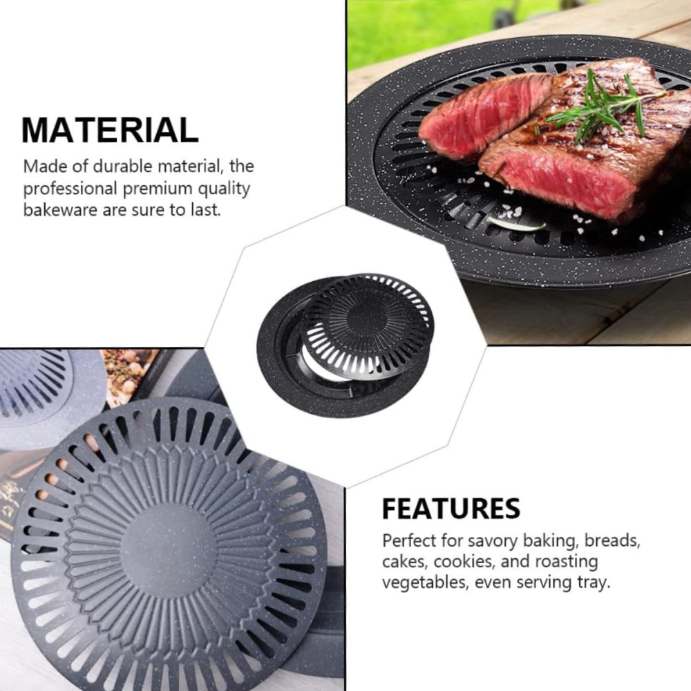 Wajan Panggang Korea KOSUN dar - Camping Cooking Vegetables ulasan dan harga
