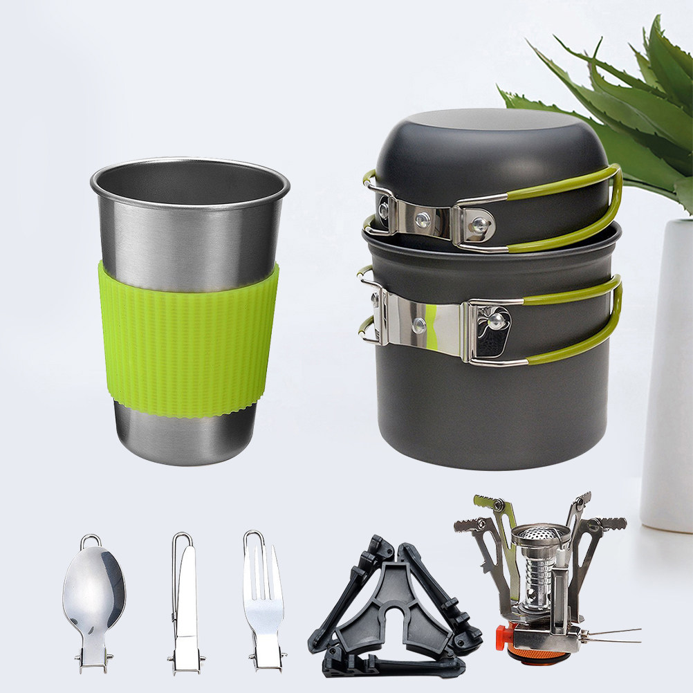 Set Peralatan Masak Camping Ou - Camping Hiking Cooking ulasan dan harga