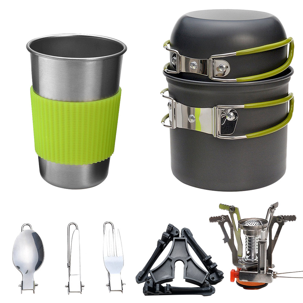 Set Peralatan Masak Camping Ou - Camping Hiking Cooking ulasan dan harga